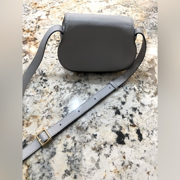 Chloe- MARCIE SADDLE BAG IN GRAINED LEATHER - Picture 6 of 10